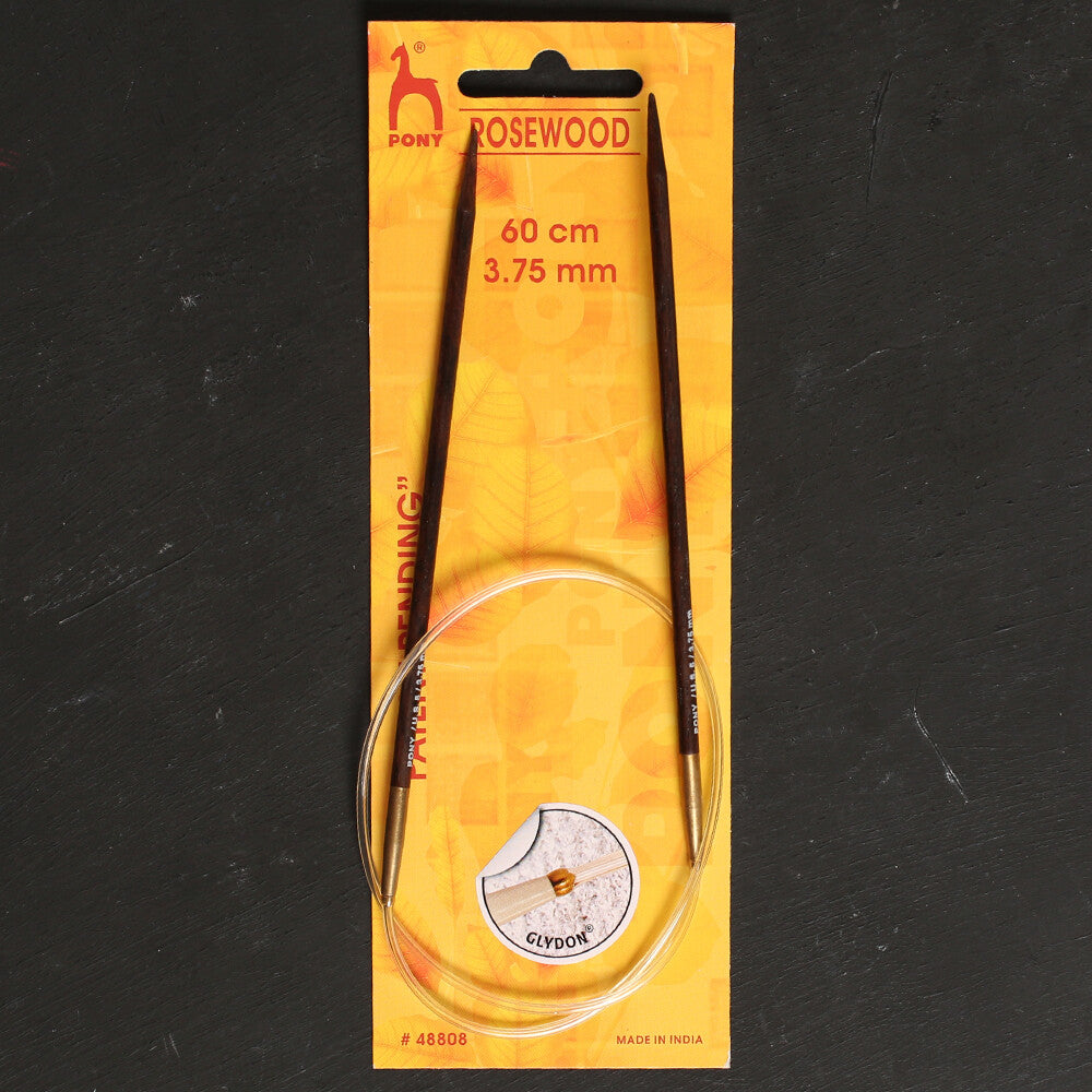 Pony Rosewood 3.75 mm 60 cm Gül Ağacı Misinalı Şiş - 48808